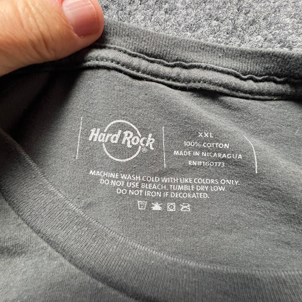 Hard Rock Hotel Casino Tampa T-Shirt Mens XXL Gray Graphic Tee Seminole Unity - Picture 5 of 7